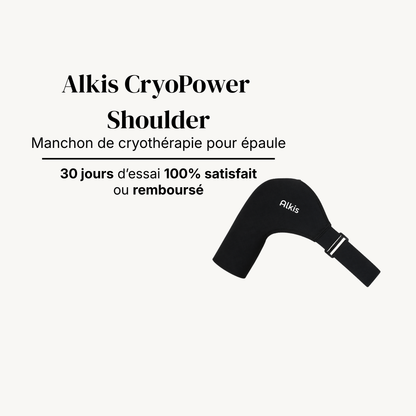 Alkis CryoPower Shoulder - Manchon de récupération épaule