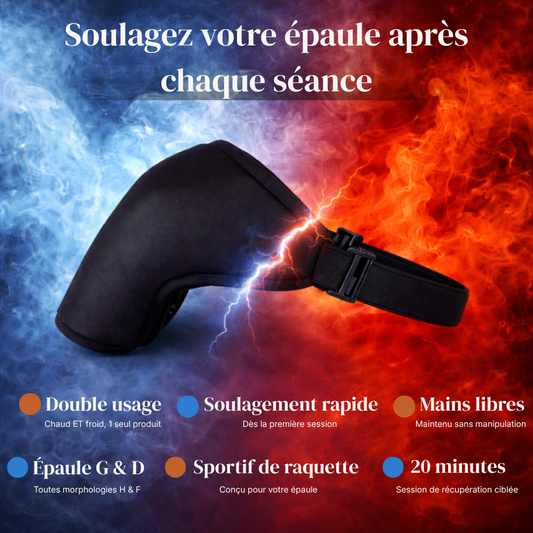 Alkis CryoPower Shoulder - Manchon de récupération épaule