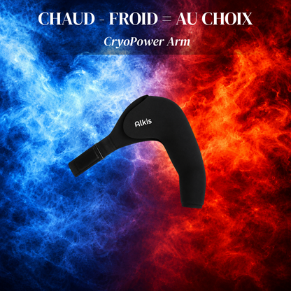 Alkis CryoPower Arm - Le manchon de récupération bras complet chaud/froid